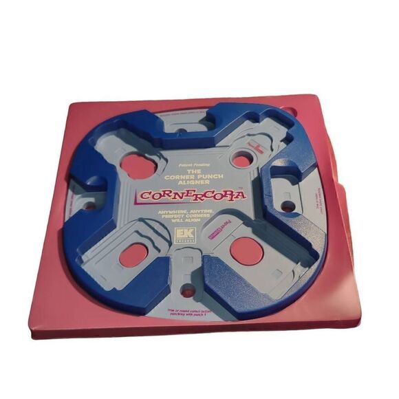 EK Success Cornercopia Corner Punch Aligner Converts Craft Punches To Corners - Picture 7 of 12
